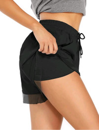 Brand new along fit running shorts..retail 35 with tax