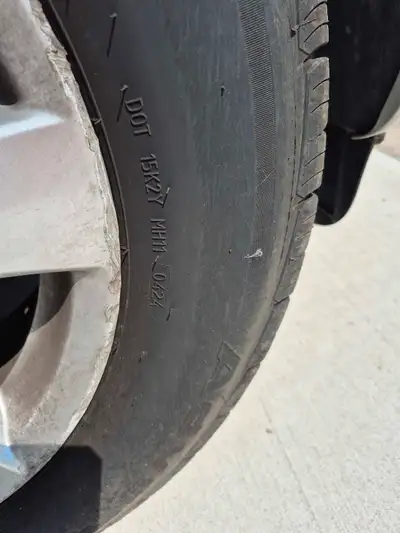 Like new tires Minimal wear RAV4 alloy wheels Do your homework and make sure the wheels and tires fi...