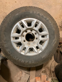 GM HD 17” 8 x 180 rims and tires