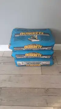 Commercial grade quikrete countertop mix 80 lb /3 bags concrete 