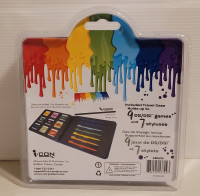 Brand New Rainbow Stylus Pack for Nintendo DS/DSi & Travel Case