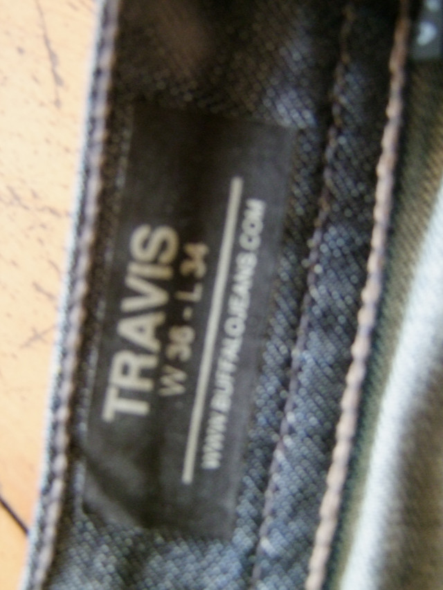 2 PAIR BUFFALO DAVID BITTON MENS BLUE JEANS W36 L34 GREAT CONDIT in Men's in Oshawa / Durham Region - Image 4
