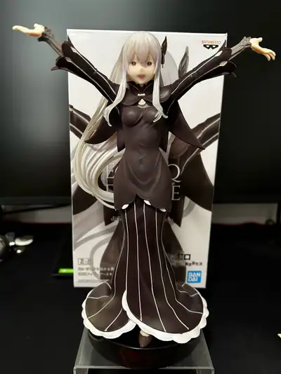 Pick up downtown area All figures come with boxes 160$ FOR ALL ECHIDNA -RE:ZERO-BANPRESTO $20 REM -R...
