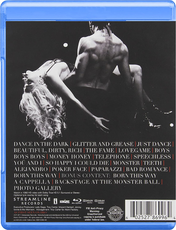 Lady Gaga - Monster Ball Tour - new and sealed Blu-ray in CDs, DVDs & Blu-ray in City of Halifax - Image 2