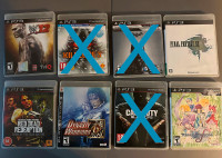 PS3 Games (Pick-up Only!)