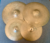 Zildjian Vintage A Canada Light Cymbals 14”HH  + 19” & 20" Rides