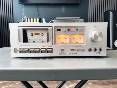 PIONEER CT-F500 vintage cassette deck tape player, View more