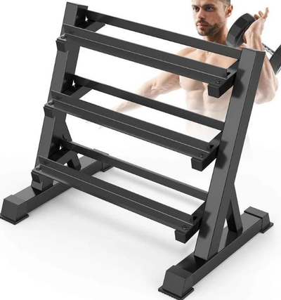 NEW-3 Tier Heavy Duty Dumbbell Rack, View more