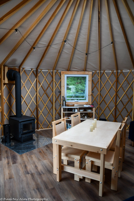 Ladysummer, a lovely off-grid yurt under the stars! in Nova Scotia - Image 4