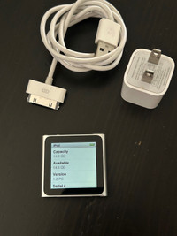 iPod Nano 6th Gen (16gb)