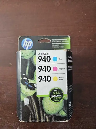 HP 940 color ink, unopened., View more