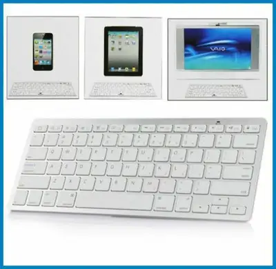 Clavier Bluetooth Keyboard pour Mac Macbook iPad PC Laptop, View more