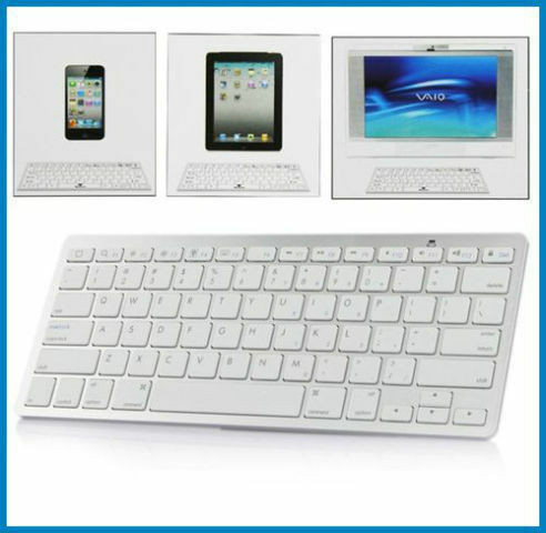 Clavier Bluetooth Keyboard pour Mac Macbook iPad PC Laptop dans Souris, claviers et webcaméras  à Longueuil/Rive Sud