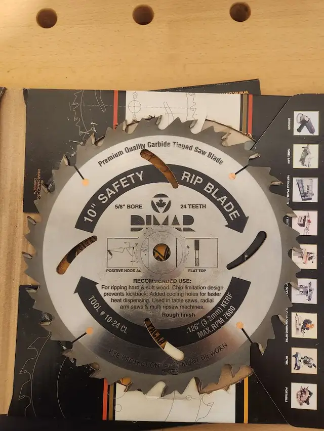 Professional Table Saw Blades in Power Tools in City of Toronto - Image 3