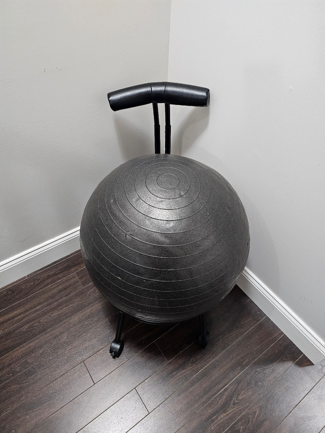 Exercise core and balance ball chair in Exercise Equipment in City of Halifax