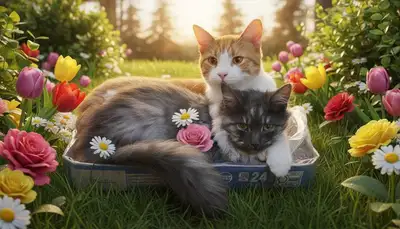 These pure breed Persian cats are absolutely adorable and seeking their forever homes, surrounded by...