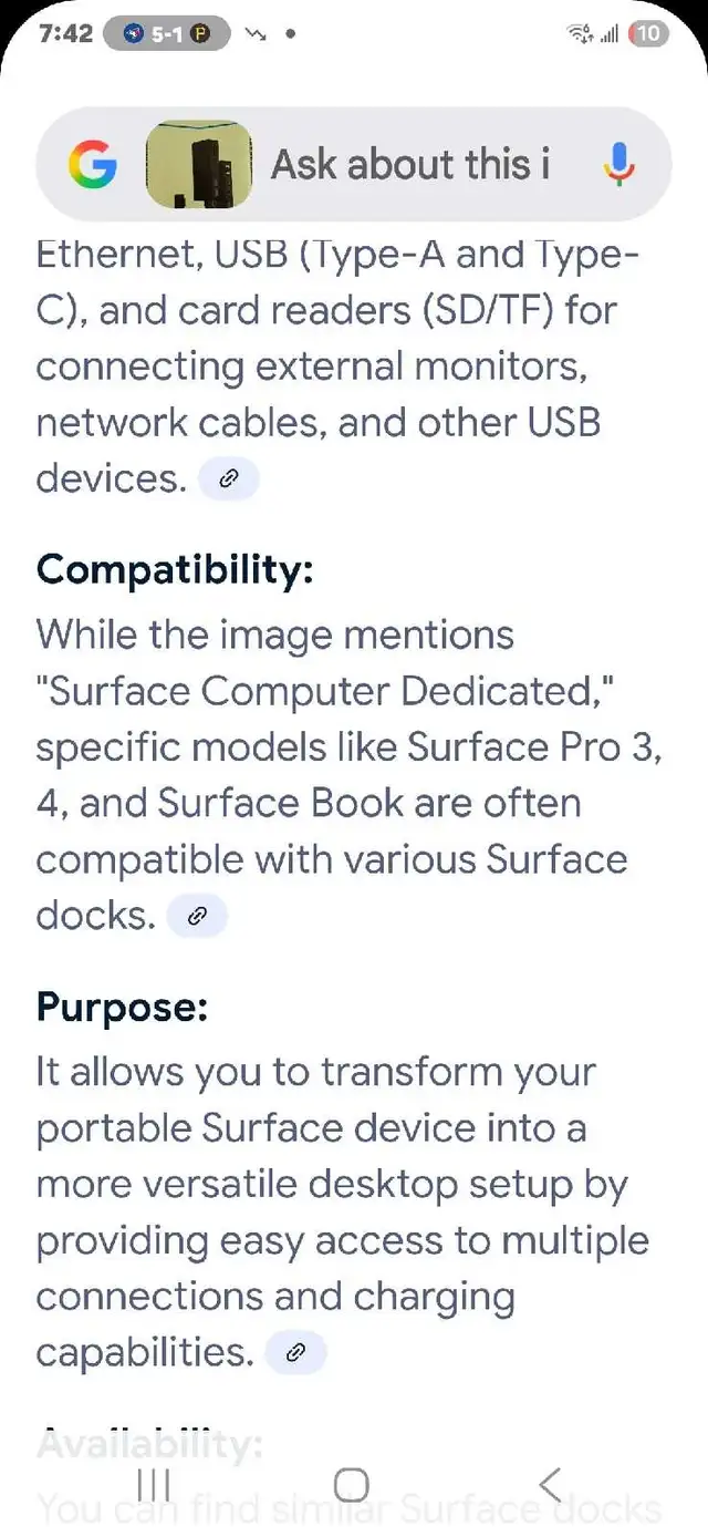 Microsoft Surface Expansion Dock507198781197527043