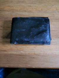 Dark brown men's  wallet