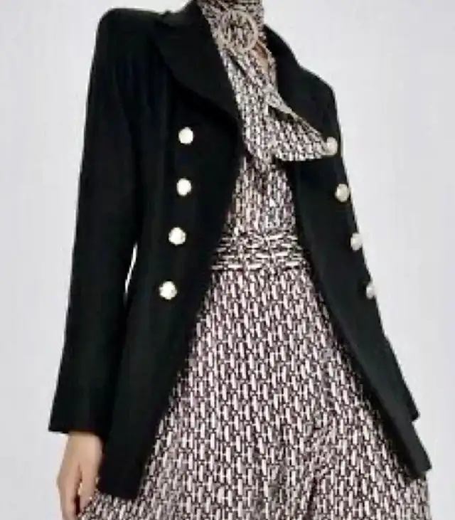 Zara manteau laine wool coat jacket blazer aritzia puffer parka in Women's - Tops & Outerwear in City of Montréal - Image 2