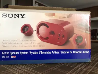 Sony Active Speaker System, View more