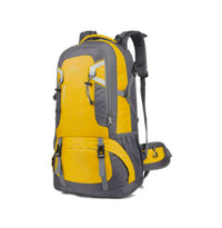 Travel Backpack-Hiking Backpack-Waterproof-Yellow-60L-Brand New