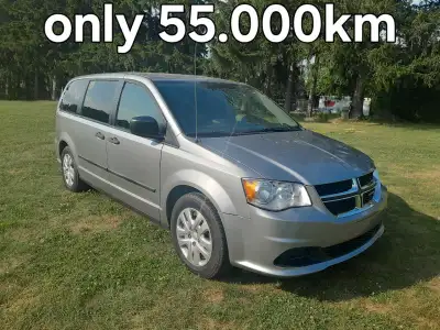 2016 dodge caravan only 55.000km Brand-rebilt Grey color,3.6l engine,2 WD Family car. Price $15.600...