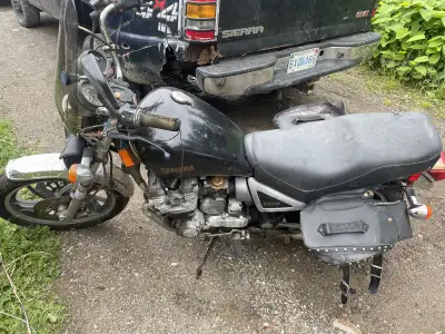 I got an older Yamaha 650 motor cycle has brand new tires on it has a newer battery in it started an...