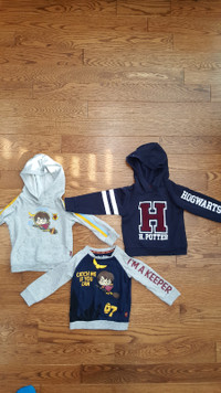 2t Toddler Harry Potter hoodies/shirts