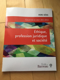 Éthique, profession juridique et société