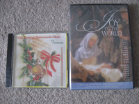Mormon Tabernacle Christmas cd and new Mormon dvd-$5 lot