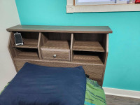 Twin bed with storage