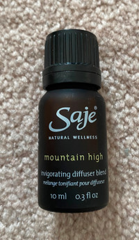 Saje essential oil diffuser blend: Mountain High