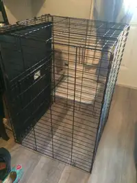 Collapsable large dog cage