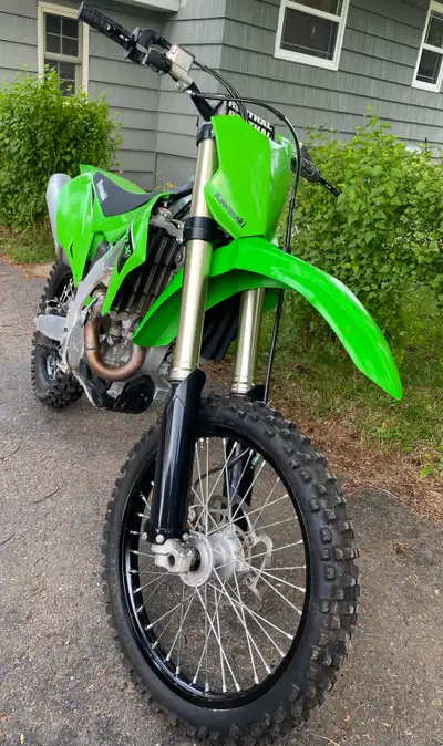 2023 Kawasaki Kx450 in excellent condition. Low hour bike with fresh oil change and air filter, valv...