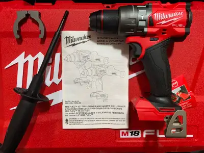 MILWAUKEE GEN 4 M18 FUEL HAMMER DRILL, View more