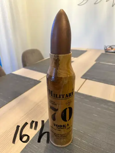  WOODEN VODKA BOTTLE , View more