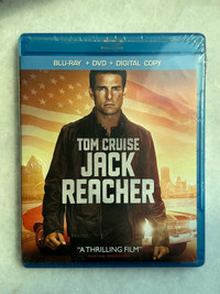 Jack Reacher - Tom Cruise Blu-Ray + DVD Brand NEW