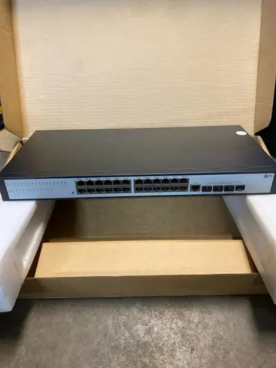 Brand new FS S3700-24T4F FULL-GIGABIT Access Switch.