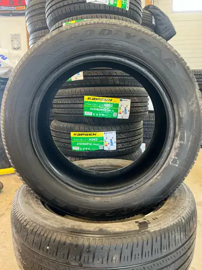 GUARDIAN AUTOMOTIVE SERVICES ***613***293***2225*** Size: 225/55r17 Brand: Goodyear (x2tires) Condit...