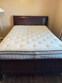 Ashley Queen size bed and mattress 