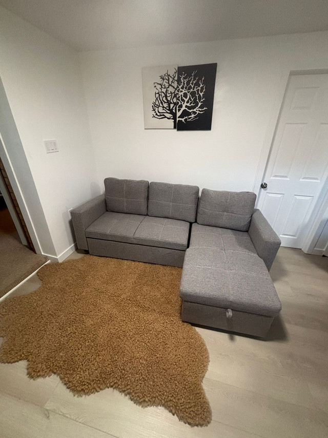 ️ Stylish Convertible Sofa Bed with Storage - $1000 in Couches & Futons in Kitchener / Waterloo - Image 4