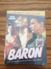 The Baron The Complete Series On 8 DVDs Steve Forrest New