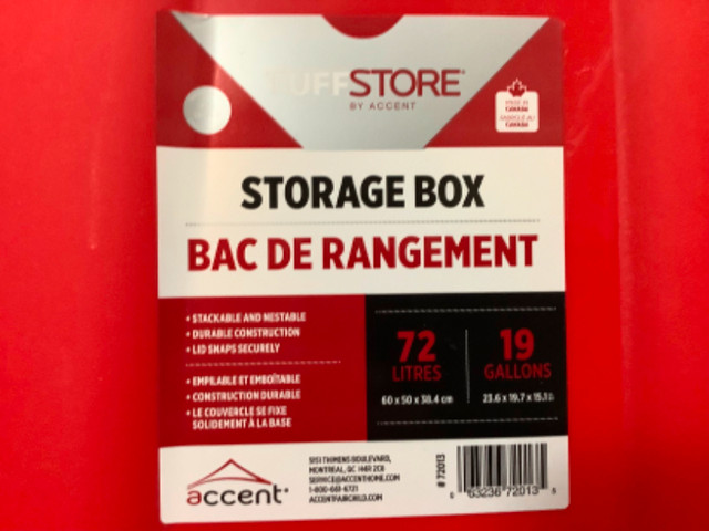 Plastic Storage Bins in Storage & Organization in Calgary - Image 3