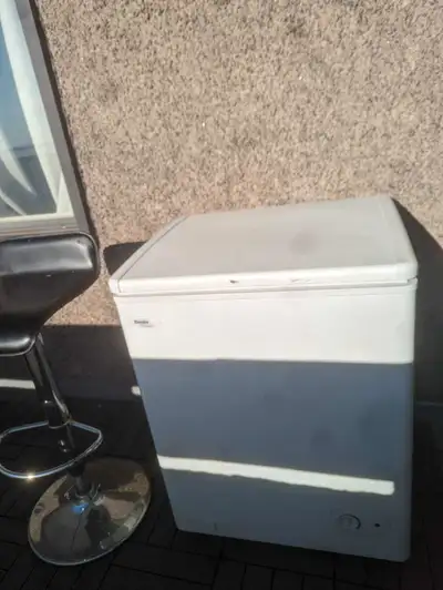Small freezer great for apartments good working order