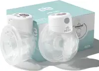 NEW: MFINE Hands-Free Electric Breast Pump,  2 Pack