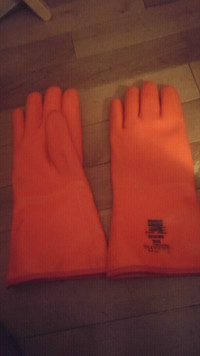 North Winter Spitfire PVC coated gloves.