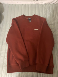 H&M sweatshirt plain red