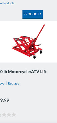 1500lb motercycle / atv lift