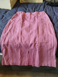 Pink skirt