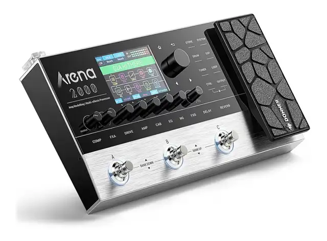 Donner Arena 2000 multi-effects pedal board in Amps & Pedals in Fredericton - Image 4